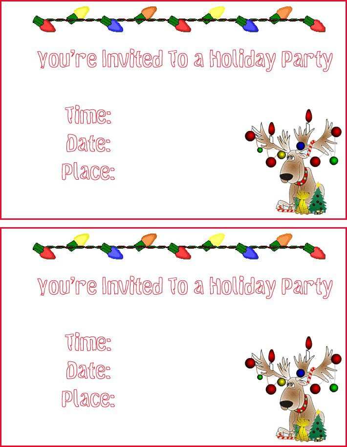 65 Adding Free Printable Christmas Party Flyer Templates For Free by Free Printable Christmas Party Flyer Templates