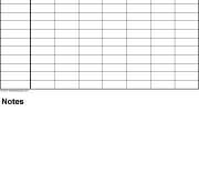 7 Period Class Schedule Template