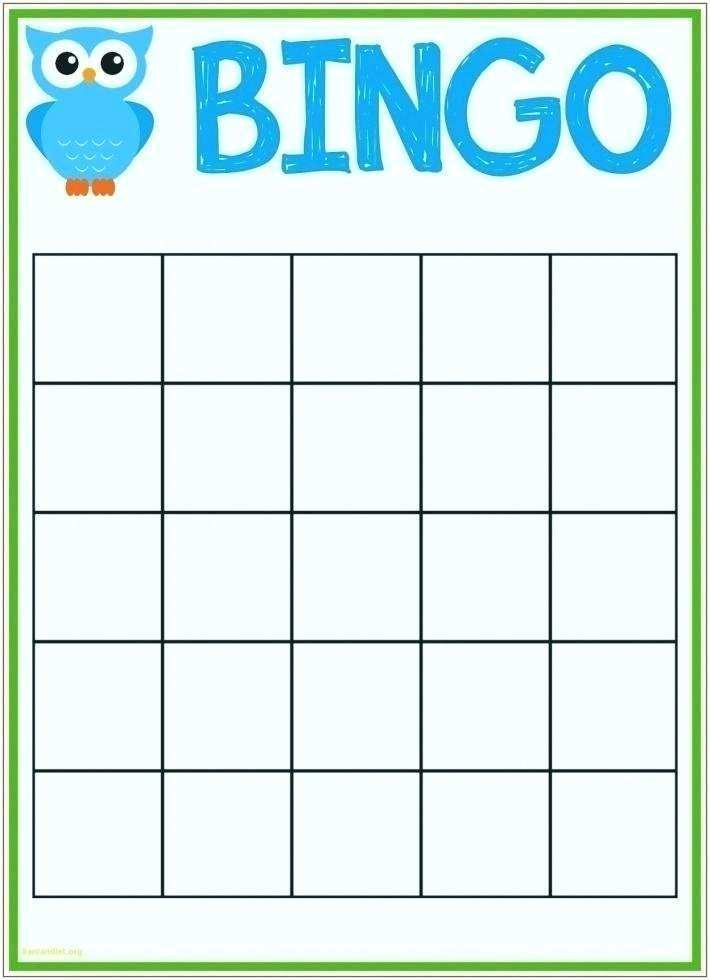 65 Best Bingo Card Template 5X5 Excel For Free for Bingo Card Template 5X5 Excel