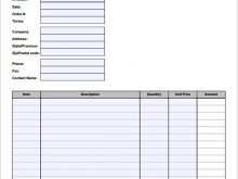 65 Best Blank Invoice Format Pdf in Word for Blank Invoice Format Pdf