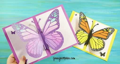 65 Best Pop Up Card Butterfly Tutorial For Free by Pop Up Card Butterfly Tutorial