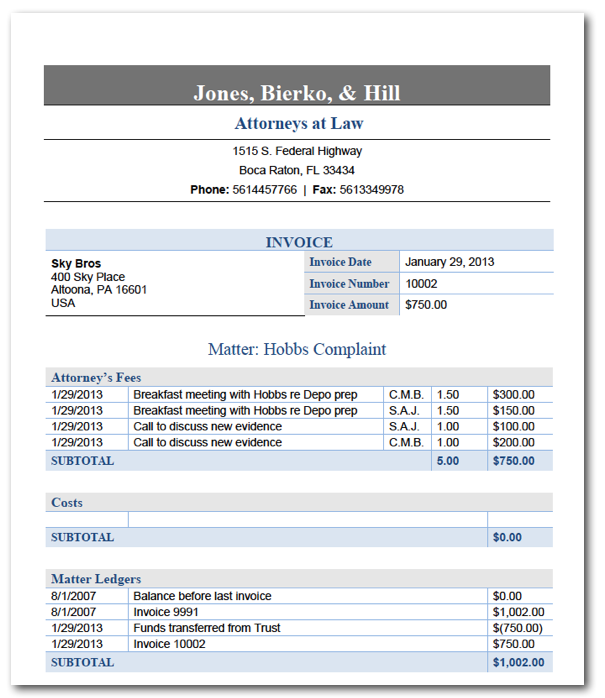 65 Blank Lawyer Invoice Format Photo for Lawyer Invoice Format Cards