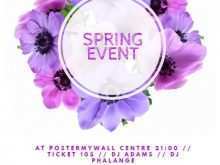 65 Create Spring Event Flyer Template With Stunning Design with Spring Event Flyer Template