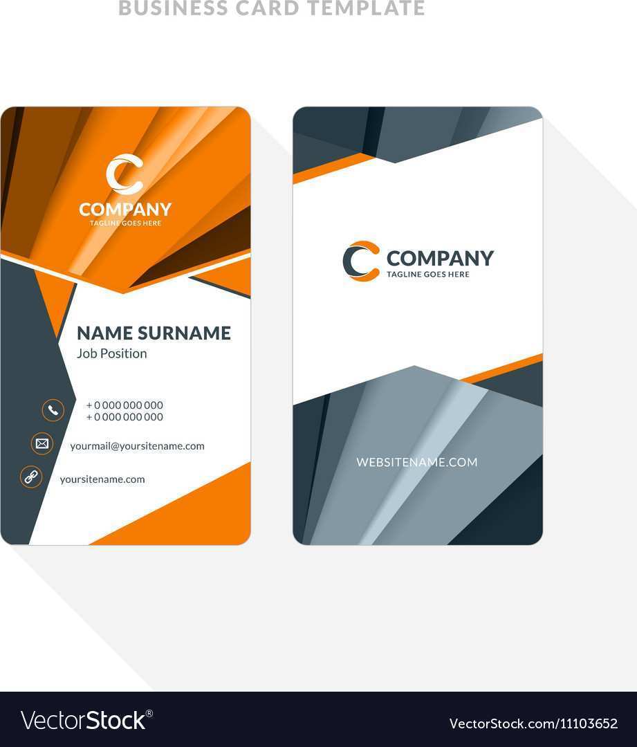 Double Sided Business Card Template Word Free - Cards Design Templates With 2 Sided Business Card Template Word