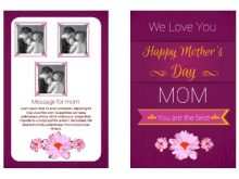 65 Creating Mother S Day Card Blank Template Layouts with Mother S Day Card Blank Template