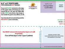 65 Creating Usps Postcard Mailing Panel Template Formating for Usps Postcard Mailing Panel Template
