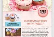 65 Creative Cupcake Flyer Templates Free with Cupcake Flyer Templates Free