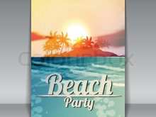 65 Customize Beach Party Flyer Template With Stunning Design for Beach Party Flyer Template