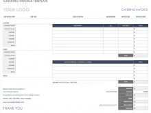 65 Customize Catering Company Invoice Template for Ms Word with Catering Company Invoice Template