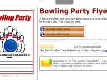 65 Customize Our Free Bowling Fundraiser Flyer Template Templates with Bowling Fundraiser Flyer Template