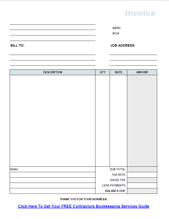 65 Customize Our Free Engineering Contractor Invoice Template with Engineering Contractor Invoice Template