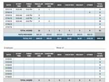 65 Customize Our Free Excel Spreadsheet Time Card Template Layouts with Excel Spreadsheet Time Card Template