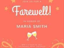 65 Customize Our Free Farewell Flyer Template Photo with Farewell Flyer Template