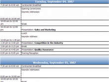 65 Event Agenda Template Doc in Photoshop with Event Agenda Template Doc