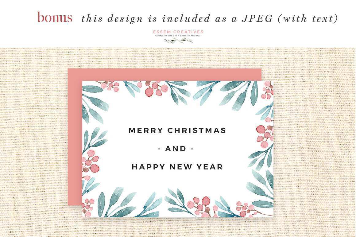 65 Format Christmas Card Templates A4 Layouts by Christmas Card Templates A4