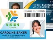 Employee Id Card Template Microsoft Word Free Download