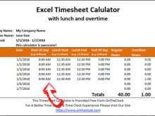 65 Format Excel Time Card Calculator Template With Stunning Design for Excel Time Card Calculator Template