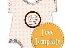 65 Format Free Printable Baby Onesie Card Template for Ms Word with Free Printable Baby Onesie Card Template