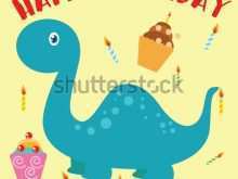65 Free Birthday Card Template Dinosaur Maker by Birthday Card Template Dinosaur