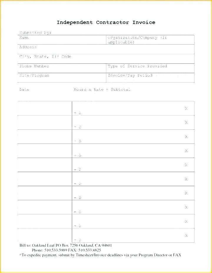65 Free Labor Invoice Template Excel Formating by Labor Invoice Template Excel