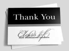 Thank You Card Template For Graduation