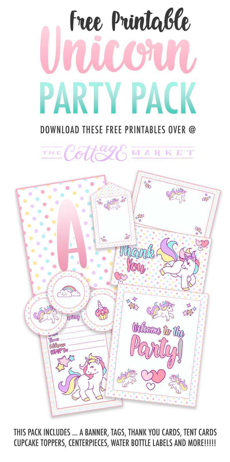 65 Free Printable Unicorn Thank You Card Template Free in Word with Unicorn Thank You Card Template Free