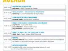 65 How To Create Event Agenda Template Ppt Formating by Event Agenda Template Ppt