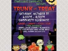 65 How To Create Trunk Or Treat Flyer Template Free Formating with Trunk Or Treat Flyer Template Free