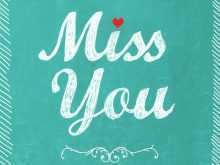 65 Online Miss You Card Template Free Now with Miss You Card Template Free