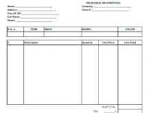 65 Online Repair Shop Invoice Template Excel Maker for Repair Shop Invoice Template Excel