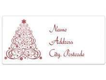 65 Printable Name Card Template Christmas For Free for Name Card Template Christmas