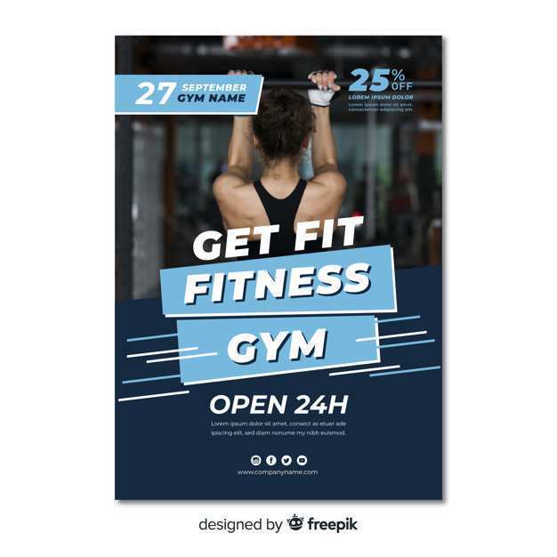 65 Report Fitness Flyer Template Free Formating with Fitness Flyer Template Free