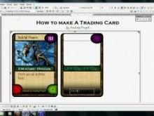 65 Report Trading Card Template For Word Now with Trading Card Template For Word