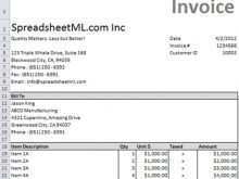 65 Standard Template For Monthly Invoice Download by Template For Monthly Invoice