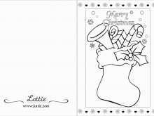 65 The Best Christmas Card Template For Colouring With Stunning Design by Christmas Card Template For Colouring