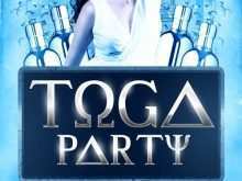 65 Toga Party Flyer Template PSD File with Toga Party Flyer Template