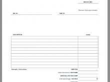 65 Visiting Blank Invoice Template for Ms Word with Blank Invoice Template