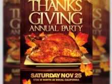 66 Adding Thanksgiving Party Flyer Template With Stunning Design for Thanksgiving Party Flyer Template