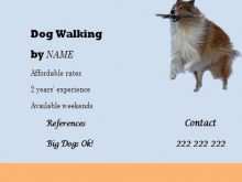 66 Best Dog Walking Flyers Templates for Ms Word for Dog Walking Flyers Templates