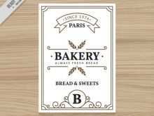 66 Create Bakery Flyer Templates Free Photo with Bakery Flyer Templates Free