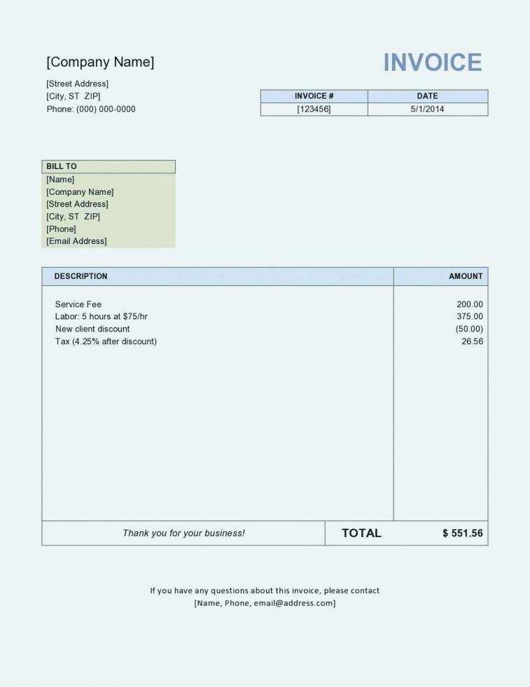 blank self employed invoice template cards design templates