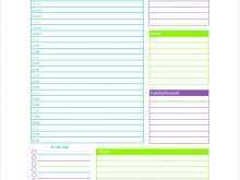 66 Create Daily Agenda Templates Free Formating for Daily Agenda Templates Free