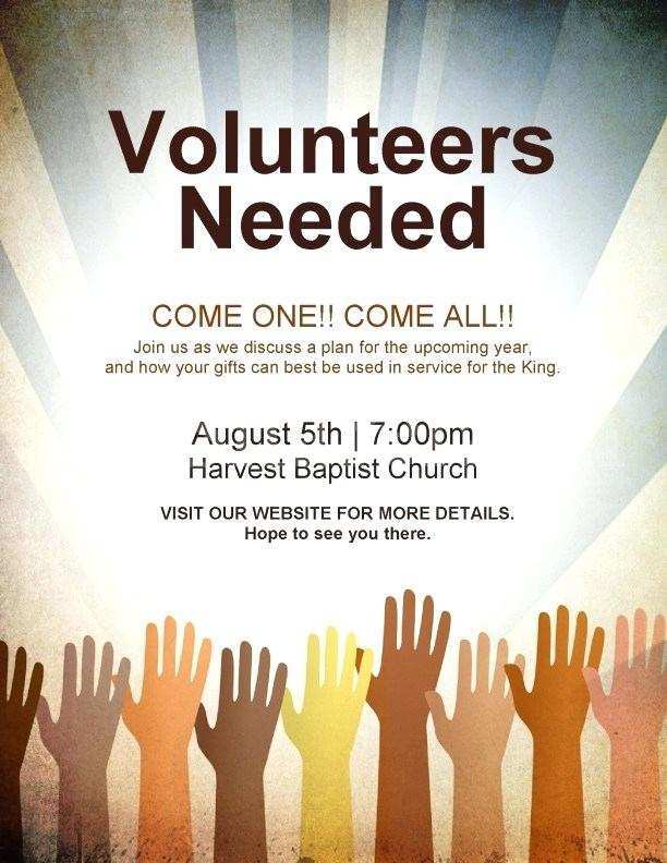 66 Create Free Volunteer Recruitment Flyer Template Maker with Free Volunteer Recruitment Flyer Template