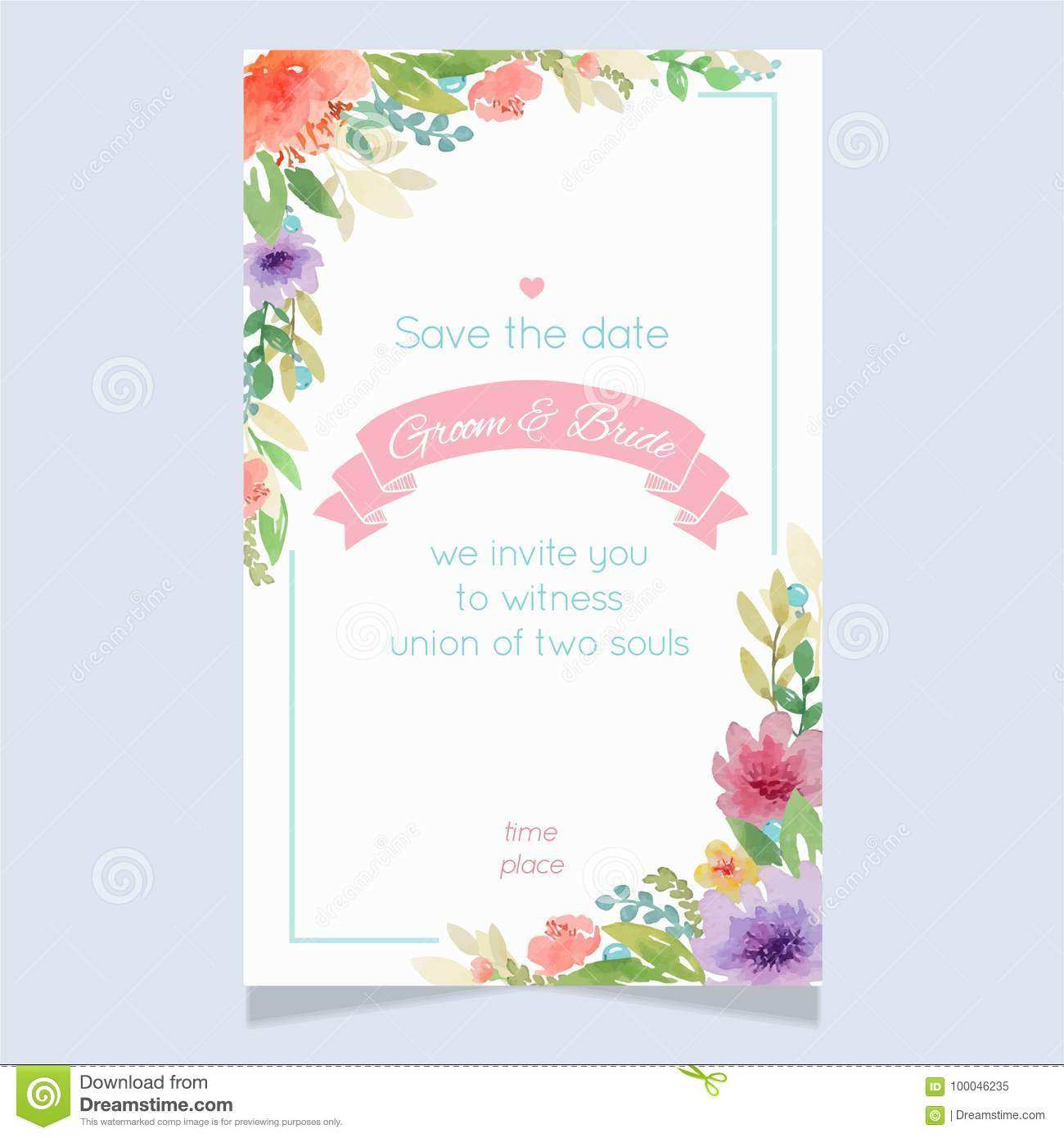 66 Create Invitation Card Template Nature With Stunning Design with Invitation Card Template Nature