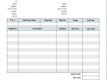 66 Create Vat Invoice Template Free For Free for Vat Invoice Template Free