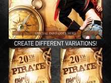 66 Creating Pirate Flyer Template Free PSD File for Pirate Flyer Template Free