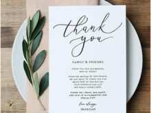 Thank You Card Diy Template