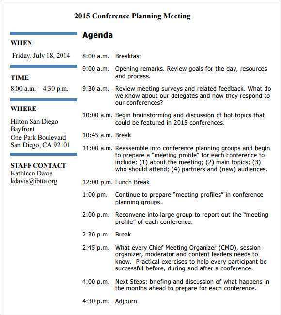 66 Creative 1 Day Conference Agenda Template PSD File for 1 Day Conference Agenda Template