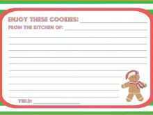 66 Creative Christmas Recipe Card Template Free Editable For Free by Christmas Recipe Card Template Free Editable