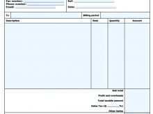 66 Creative Contractor Tax Invoice Template for Ms Word with Contractor Tax Invoice Template